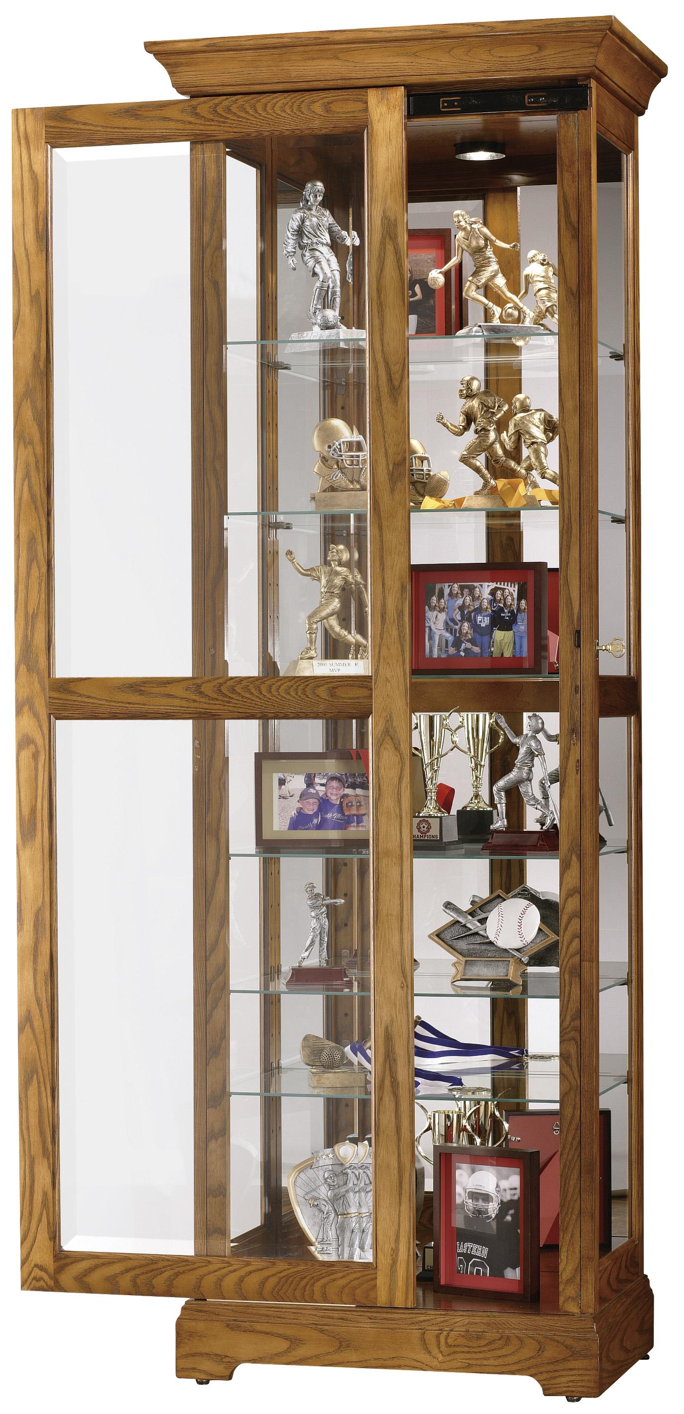 Howard miller luke curio cabinet sales